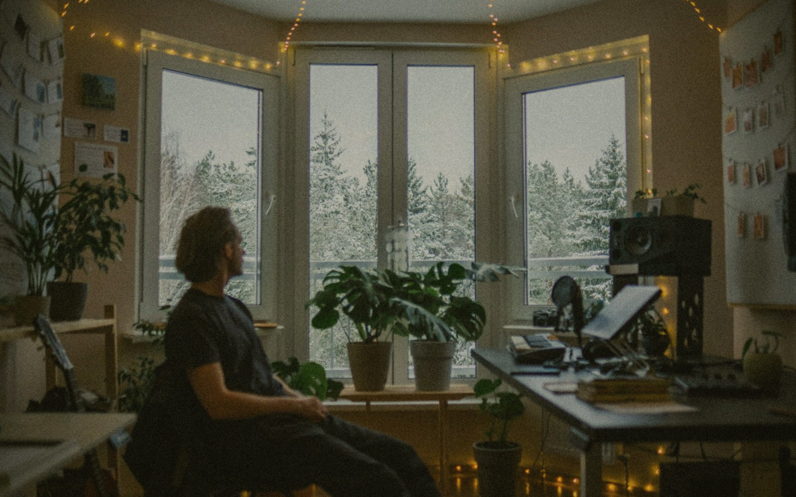 A quiet writing corner